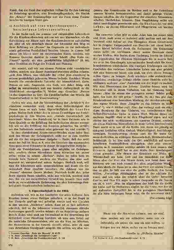 Vorschauseite 4: Die Eigenständigkeit des Berufes der Krankenschwester