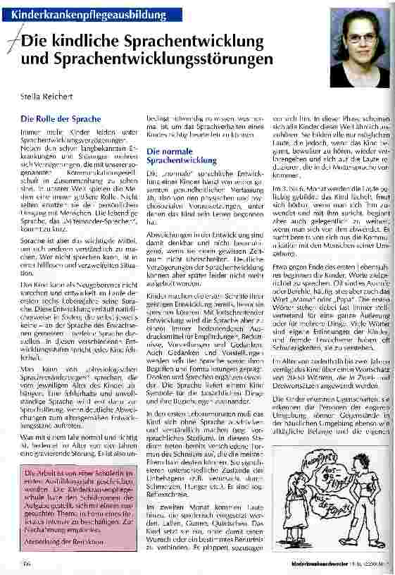 Vorschauseite 1: Die kindliche Sprachentwicklung und Sprachentwicklungsstörungen