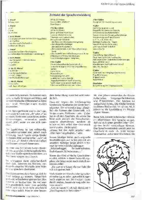 Vorschauseite 2: Die kindliche Sprachentwicklung und Sprachentwicklungsstörungen