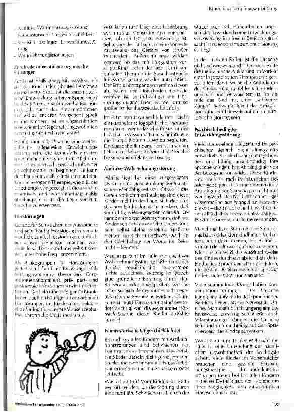 Vorschauseite 4: Die kindliche Sprachentwicklung und Sprachentwicklungsstörungen