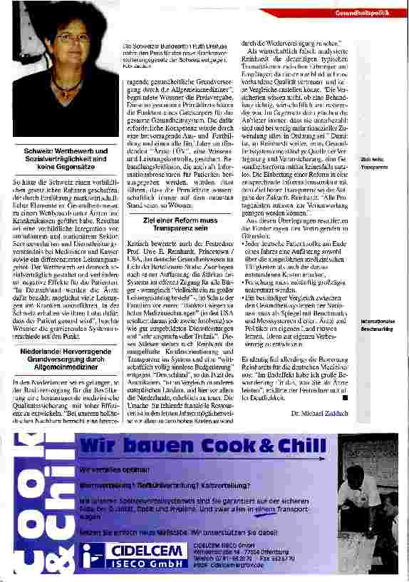 Vorschauseite 2: Das deutsche Gesundheitssystem ist ineffizient!
