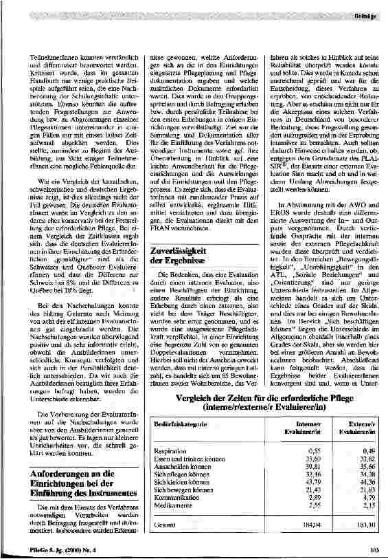 Vorschauseite 3: Ergebnisse der wissenschaftlichen Begleitung des Verfahrens PLAISIR