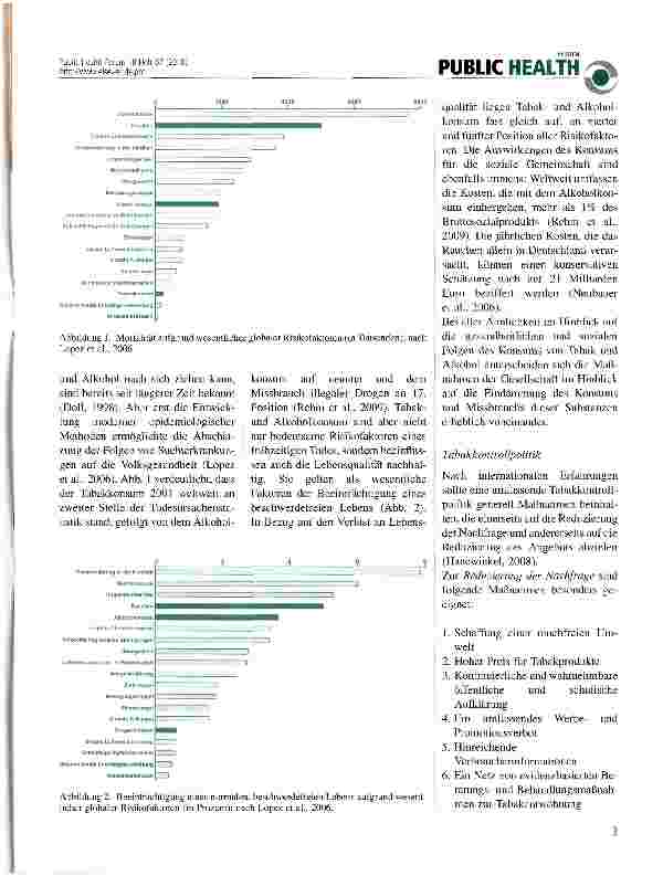 Vorschauseite 2: Sucht ist ein Public Health-Problem