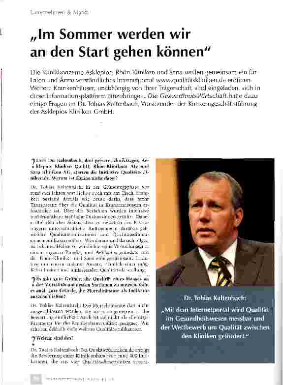 Vorschauseite 1: Im Sommer werden wir an den Start gehen können