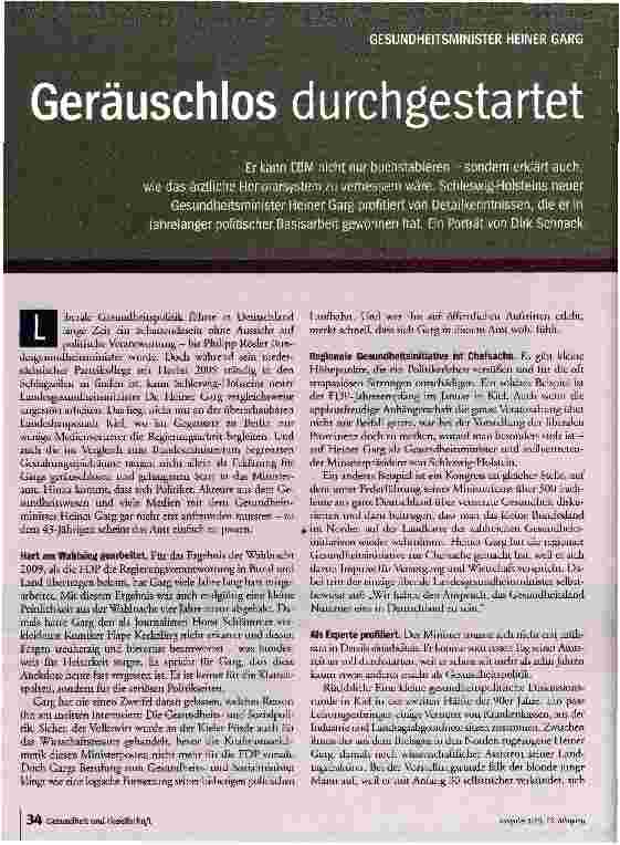 Vorschauseite 1: Geräuschlos durchgestartet