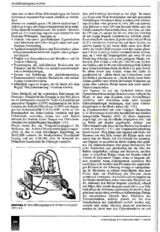 Vorschauseite 3: Heinrich Braun (1862-1934) und sein früher Beitrag zur Entwicklung der Anästhesiologie in Deutschland