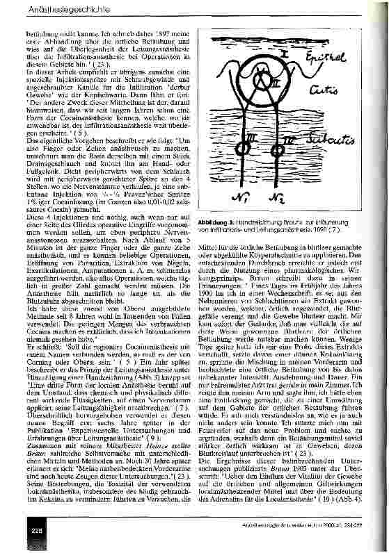 Vorschauseite 5: Heinrich Braun (1862-1934) und sein früher Beitrag zur Entwicklung der Anästhesiologie in Deutschland