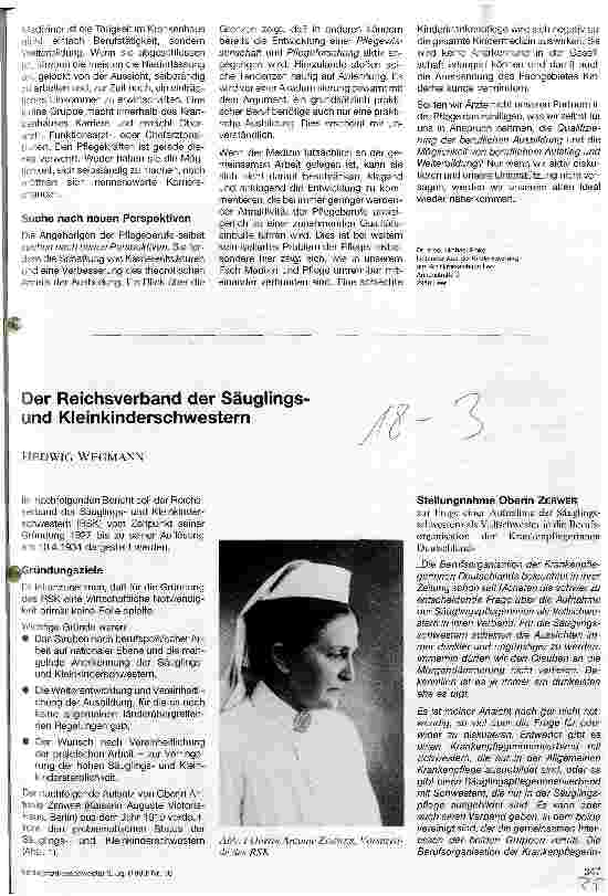 Vorschauseite 2: Die Einheit von Medizin und Pflege in der Kinderklinik