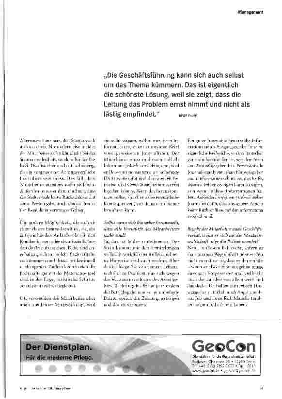 Vorschauseite 2: Zeit für klare Compliance-Regeln