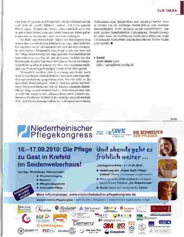 Vorschauseite 4: Teamverständnis und „Wandering