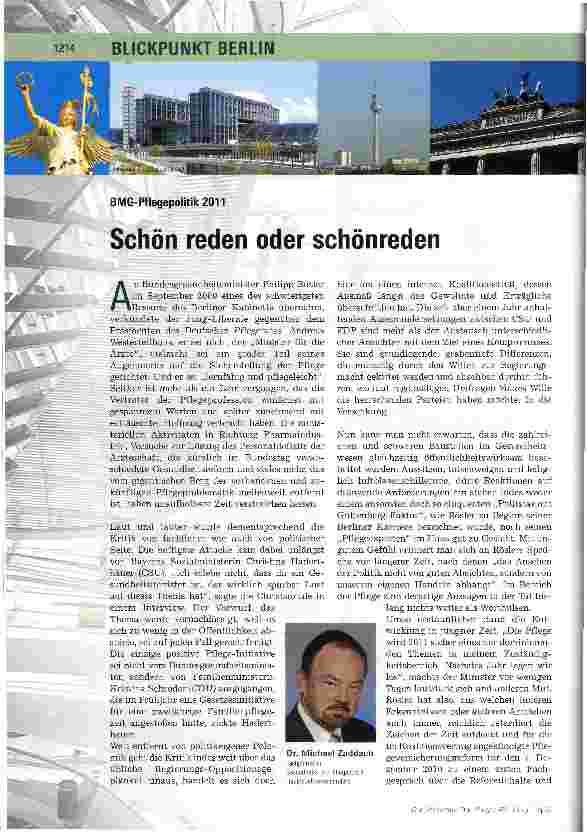Vorschauseite 1: Schön reden oder schönreden
