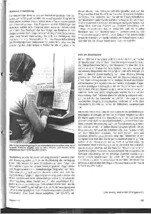 Vorschauseite 3: Datenverarbeitung für Altenheime 1.Teil