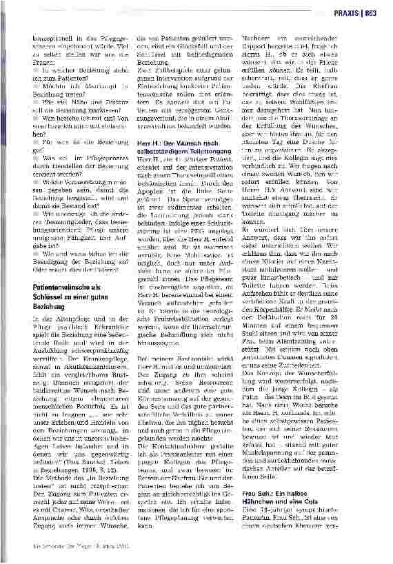 Vorschauseite 2: Patientenwünsche wahr werden lassen