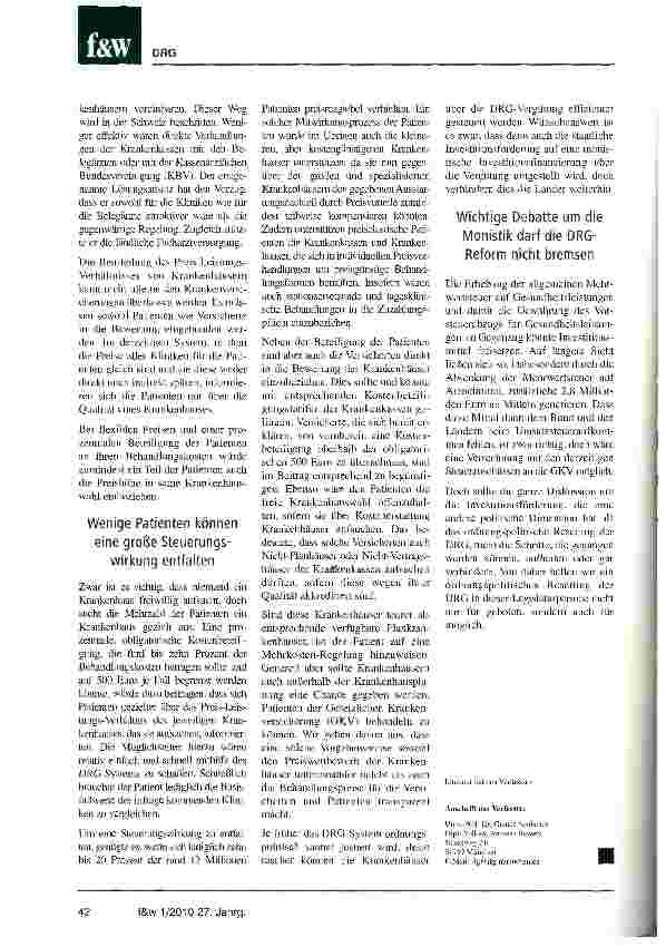 Vorschauseite 5: Die Leistungen müssen die Vergütung bestimmen