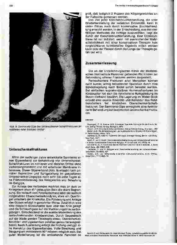 Vorschauseite 5: Fortschritte in der operativen und konservativen Knochenbruchbehandlung