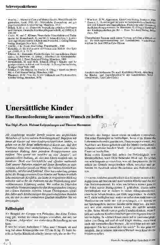 Vorschauseite 5: Chancen und Grenzen einer integrativen stationären Psychotherapie von dissozialen Jugendlichen
