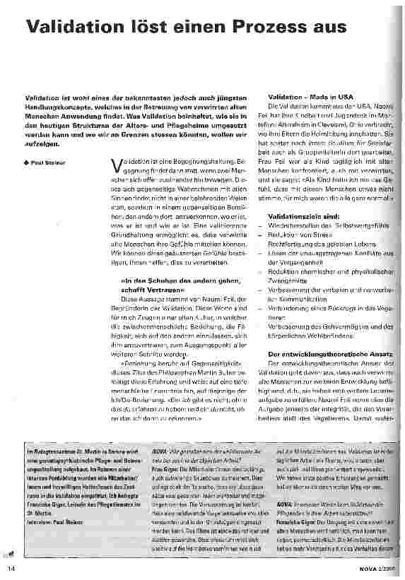 Vorschauseite 1: Validation löst einen Prozess aus
