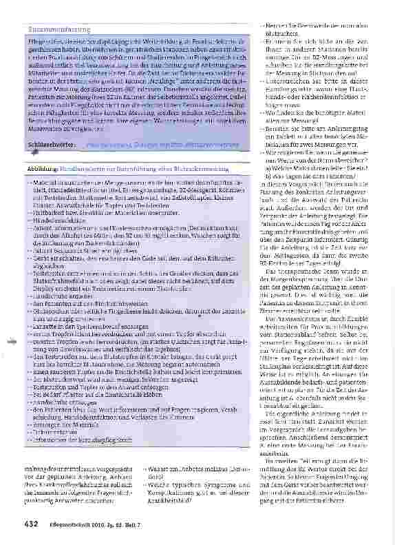 Vorschauseite 3: Messen des Blutzuckers