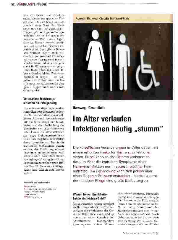 Vorschauseite 4: Mit Ernährungsmanagement fit für die Zukunft