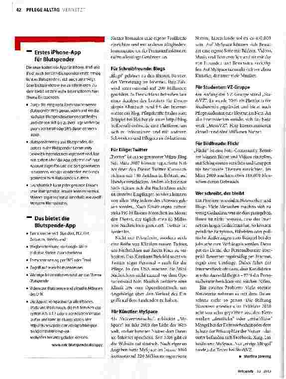 Vorschauseite 3: Twittern aus dem OP