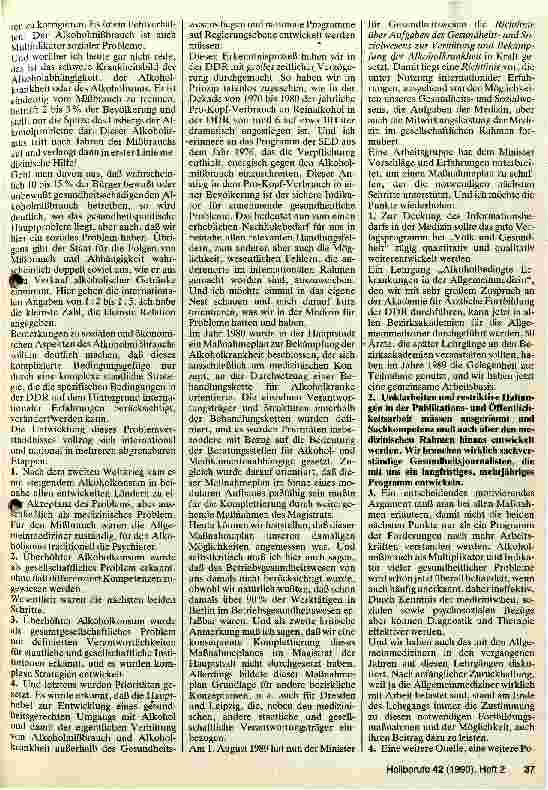 Vorschauseite 2: Zur Verhütung und Bekämpfung der Alkoholkrankheit