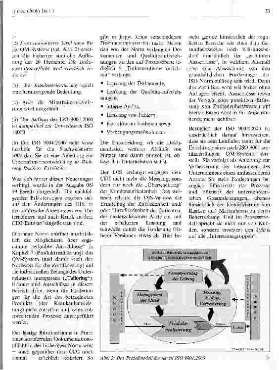 Vorschauseite 2: Erratum Die neue Normenreihe DIN EN ISO 9000:2000 Was ist wirklich neu und welchen Nutzen bringt sie?