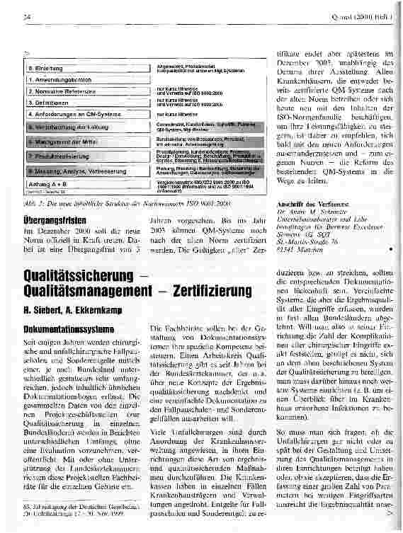 Vorschauseite 3: Erratum Die neue Normenreihe DIN EN ISO 9000:2000 Was ist wirklich neu und welchen Nutzen bringt sie?