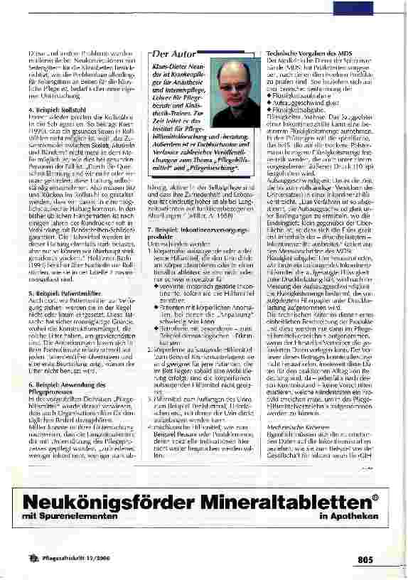 Vorschauseite 3: Die Betroffenen sind selten an Untersuchungen beteiligt Pflegehilfsmittel