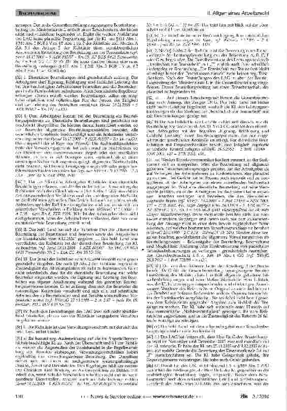 Vorschauseite 2: Regelbeurteilung - Tatsachenkern -Prüfungsmaßstab