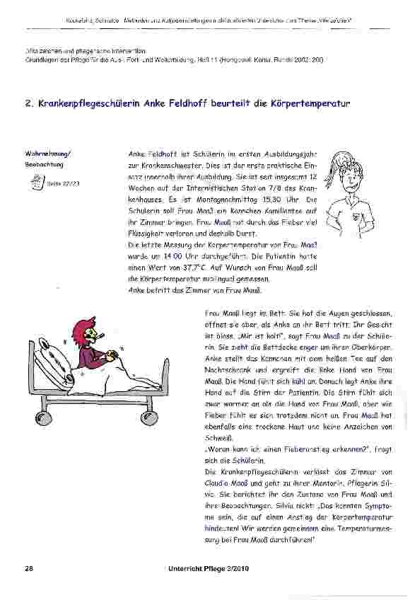 Vorschauseite 5: Methoden und Aufgabenstellungen im individualisierten Unterricht - am Beispiel „Vitalzeichen