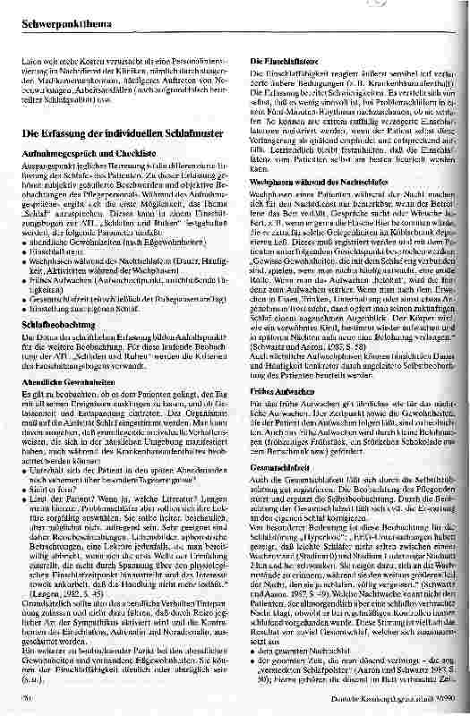Vorschauseite 2: Schlafbetreuung und Schlafförderung