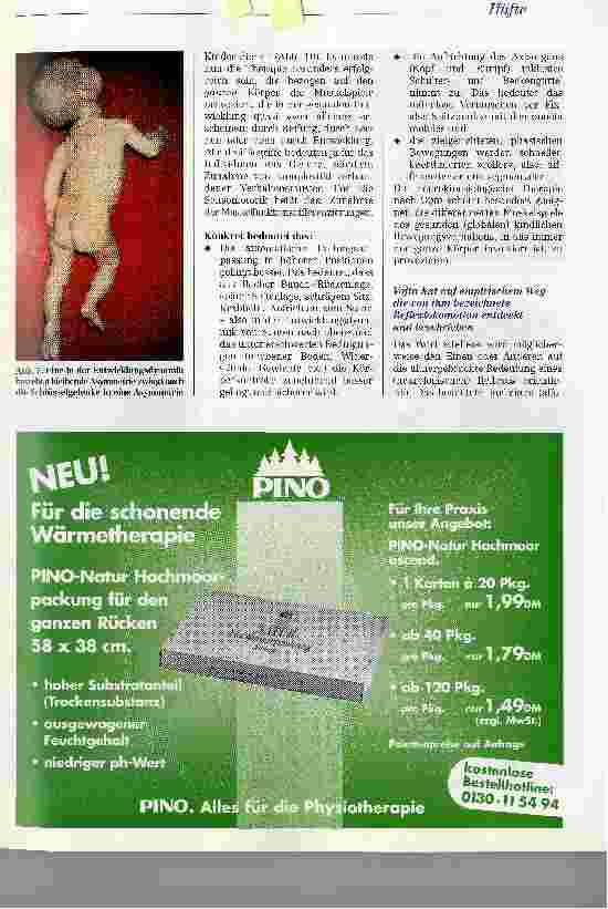 Vorschauseite 4: Die physiotherapeutische Behandlung der dysplastischen Hüfte
