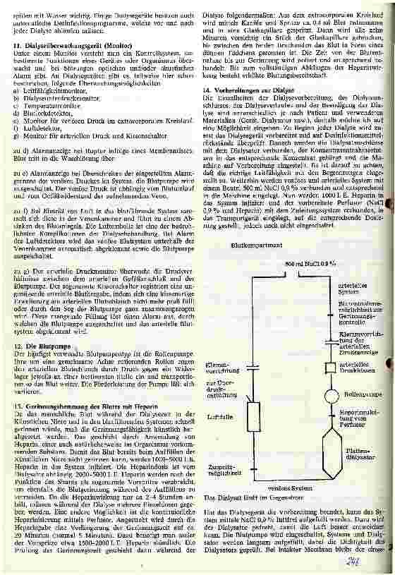 Vorschauseite 4: Dialysebericht Praktikum auf der Dialyseabteilung des Kreiskrankenhauses Reutlingen