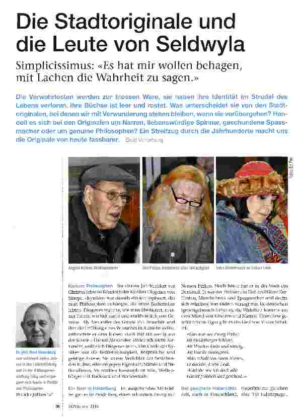 Vorschauseite 1: Die Stadtoriginale und die Leute von Seldwyla