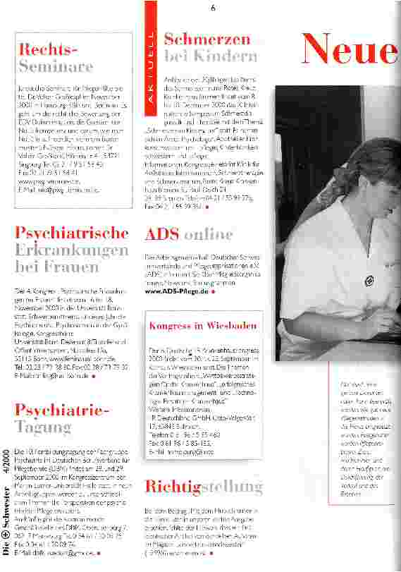 Vorschauseite 1: Neue Methoden Pflegekonzepte