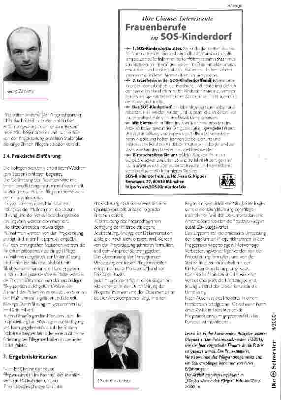 Vorschauseite 4: Neue Methoden Pflegekonzepte