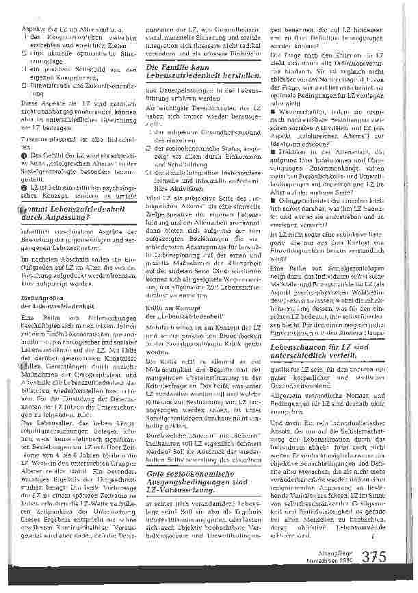 Vorschauseite 2: Die Unzufriedenheit mit der Lebenszufriedenheit im Alter