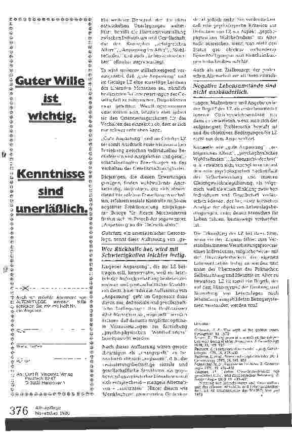 Vorschauseite 3: Die Unzufriedenheit mit der Lebenszufriedenheit im Alter