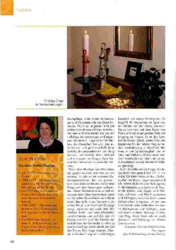 Vorschauseite 2: Pflege im Hospiz
