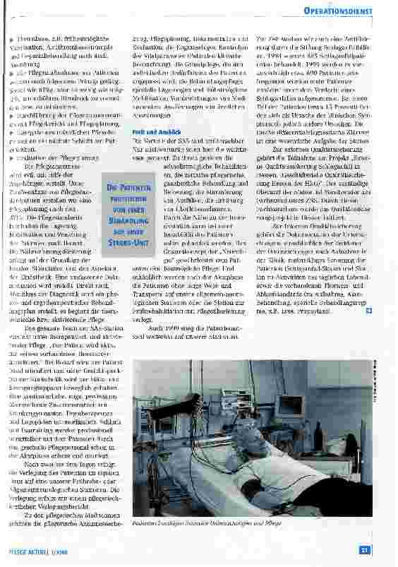 Vorschauseite 3: - Schlaganfall Akutstation - SAS - Stroke Unit