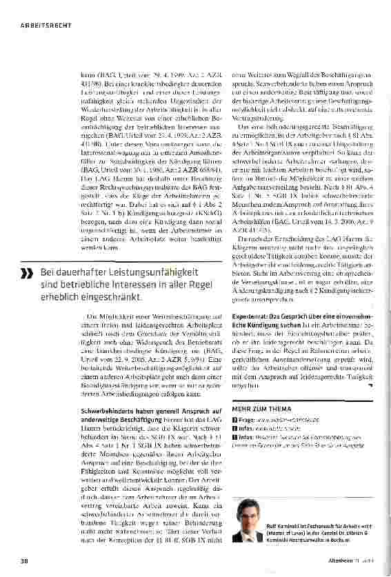 Vorschauseite 3: Erst prüfen und Alternativen bieten