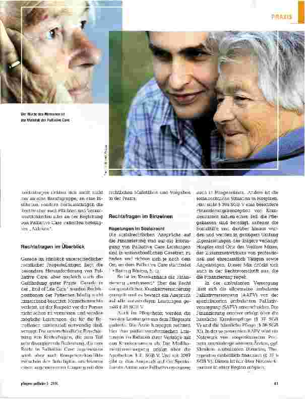 Vorschauseite 2: Der Schlüssel zum Erfolg von Palliative Care