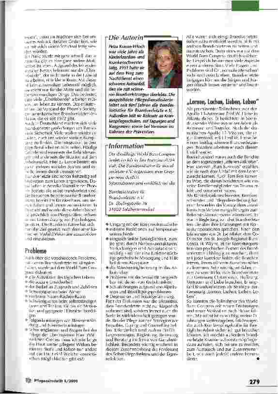 Vorschauseite 2: Denn wir sind durchs Feuer gegangen und haben es überlebt...