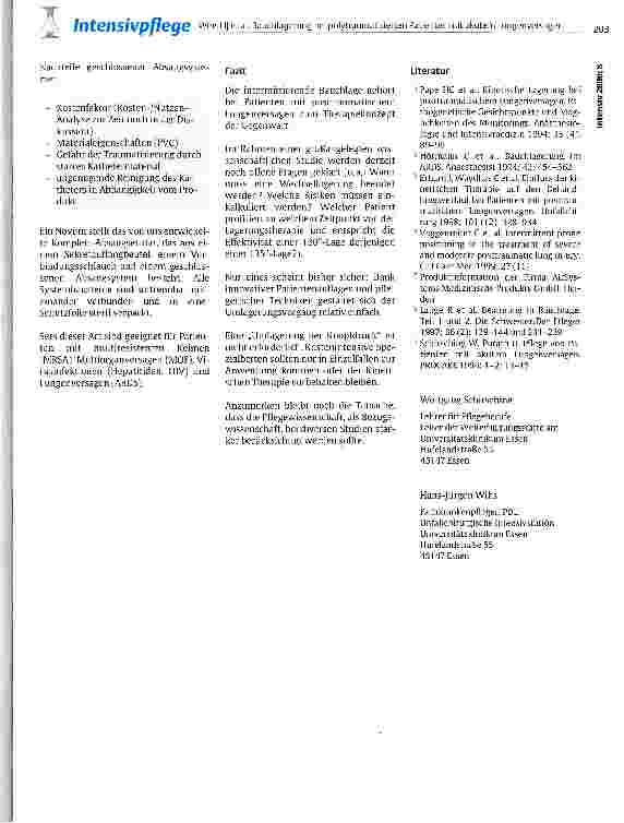 Vorschauseite 5: Bauchlagerung bei polytraumatisierten Patienten mit akutem Lungenversagen