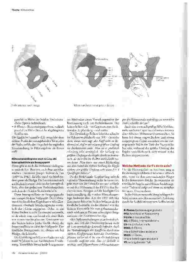 Vorschauseite 3: Die vertrackte Sache mit dem Höhenstand