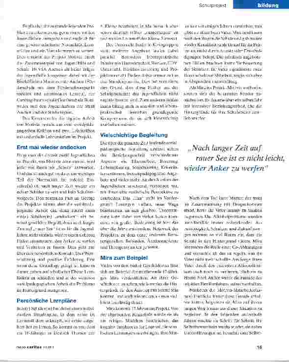Vorschauseite 2: Vor dem Lernen steht das Ankommen