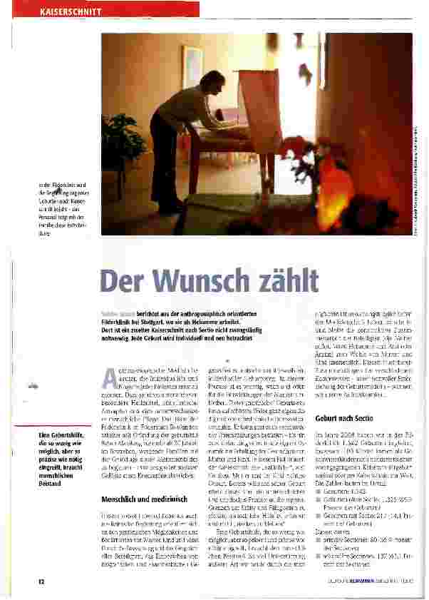 Vorschauseite 1: Der Wunsch zählt