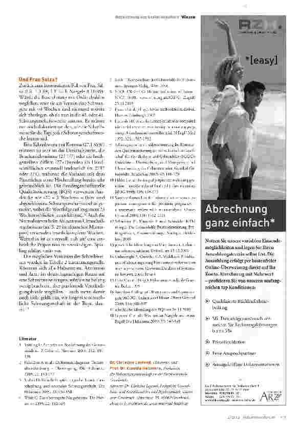 Vorschauseite 4: »ich bin in der 41. Woche«