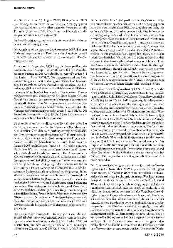 Vorschauseite 2: Ausschreibung von Elektrostimulationsgeräten