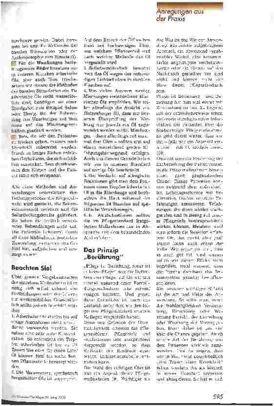 Vorschauseite 6: Pflegestandard Aromapflege Alternative Pflegemethoden